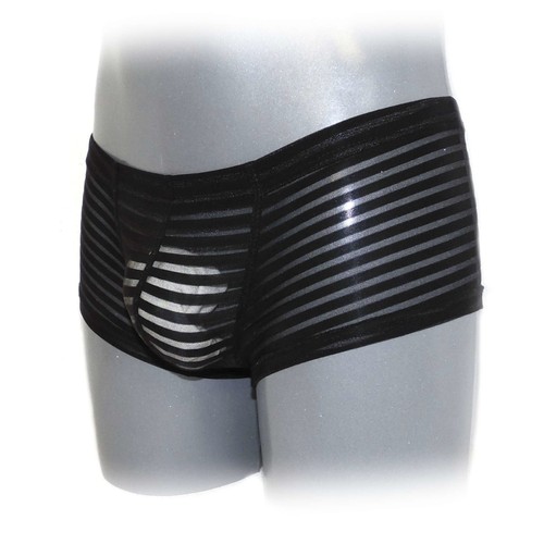 Transparent stripe pants hauch - transparent,
