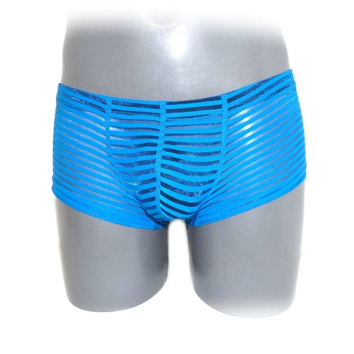 Transparent stripe pants - transparent,