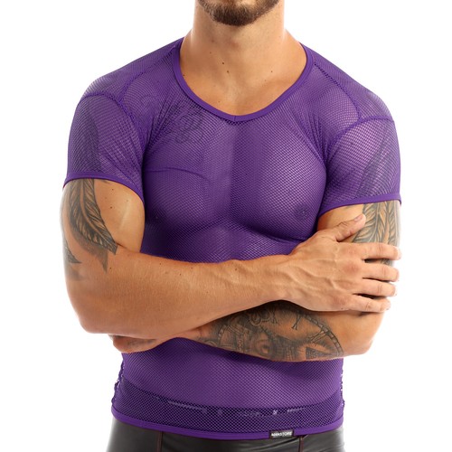 Herren unterhemd mesh - herren,