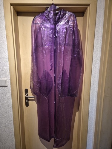 Pvc damen regenmantel - pvc,