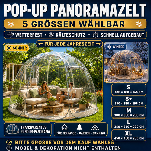 Xxl pop blasenzelt - pop-up, |