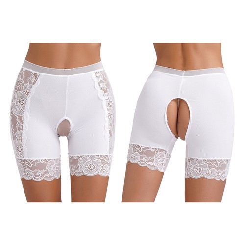 Damen mesh ouvertslip - de,