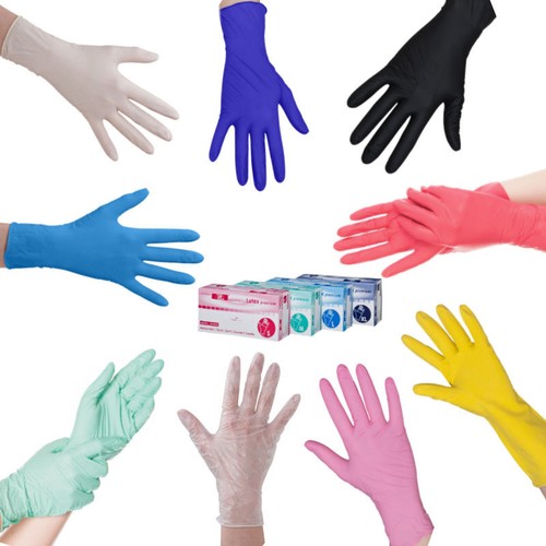 Einweg handschuh vinyl latex - handschuh,