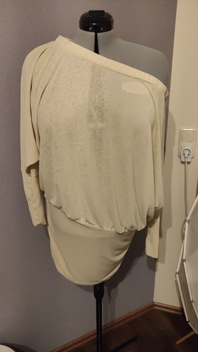 Off shoulder kleid transparent - off-shoulder,