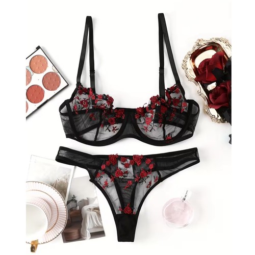 Damen dessous set spitze - set,