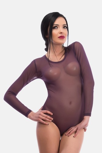 Evoni damen body transparent - evoni,